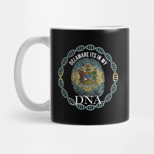 Delaware Its In My DNA - Delawarean Flag - Gift for Delawarean From Delaware Mug